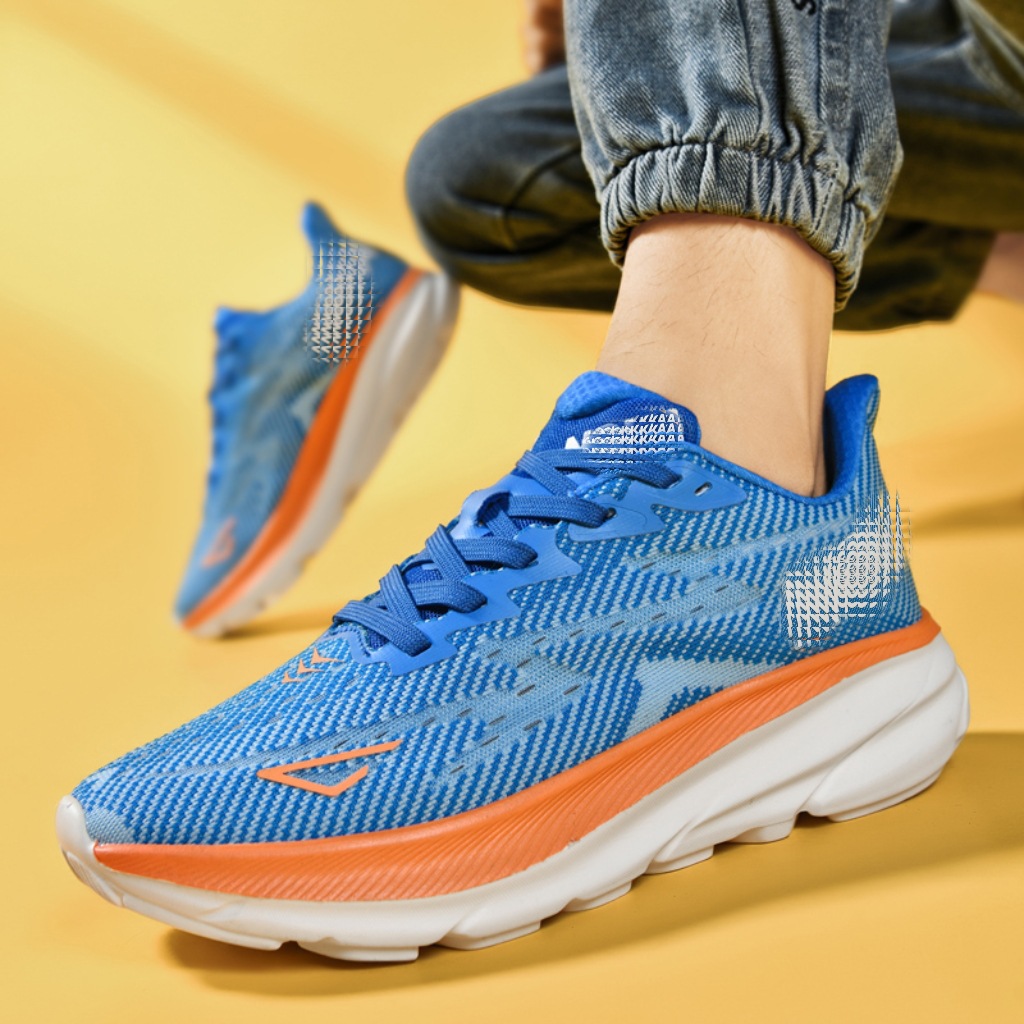 Picture of 2025 Cross-Border Export Multi-Color Couple Shoes Breathable Mesh Casual Shoes Sports Shoes Men's Shoes Trendy Shoes Running Marathon