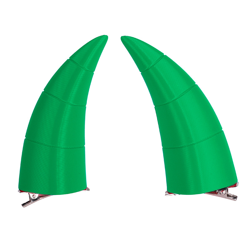 Picture of cosplay Universal Black Devil Horn Horn Halloween Headwear Accessories Props Cos Anime Hairpin 3D Headwear