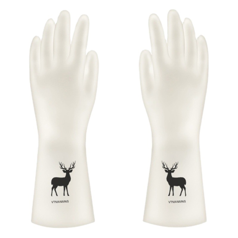 Latex Housework Gloves for Home Work Waterproof Rubber Kitchen Dishwashing Cleaning Non-Slip Durable Gloves Manufacturer Wholesale