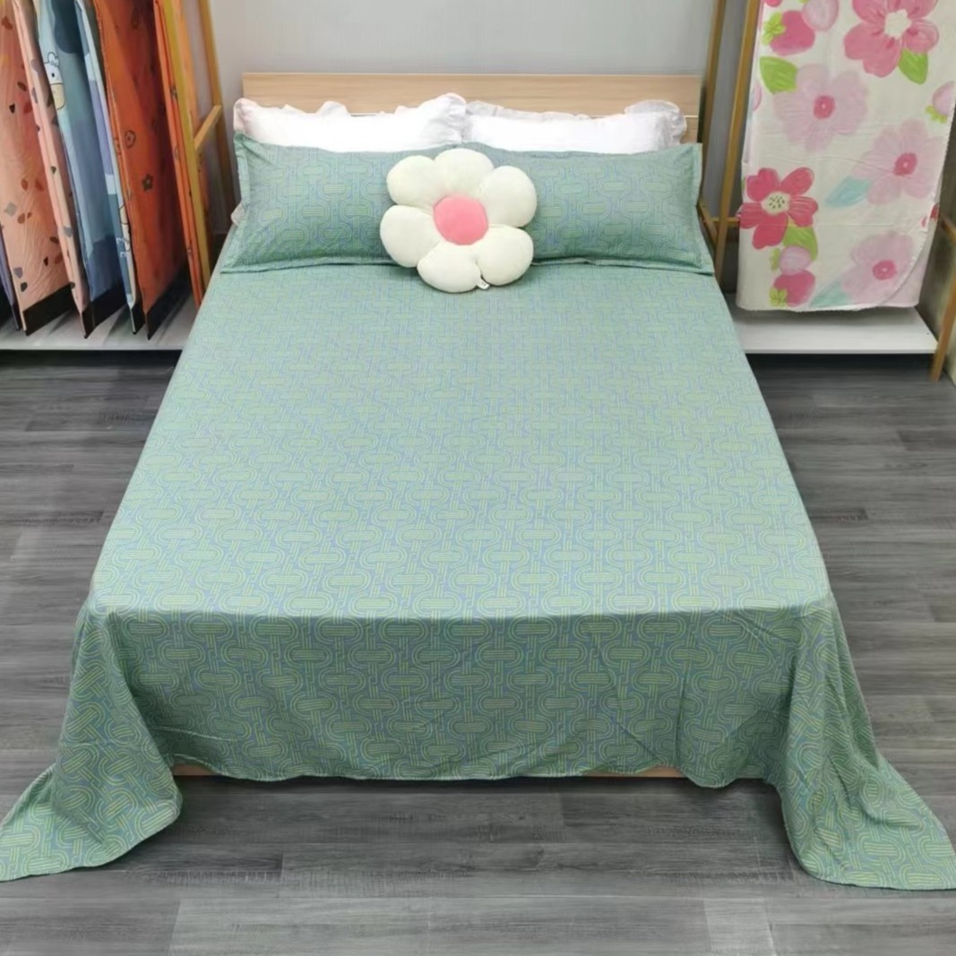 Picture of Factory Bed Sheets Thickened Scrub Bed Sheets Single Piece Student Dormitory Bed Sheets Scrub Bed Sheets for Single Bed