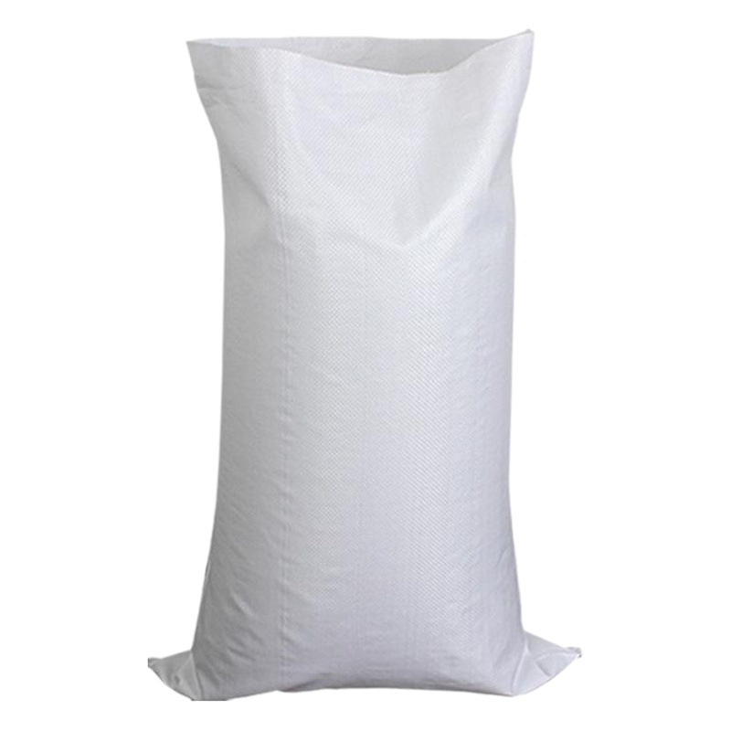 Thickened White Woven Bag Packaging Color Printed Snakeskin Bag Flood Prevention Sandbag Express Moving Flour Rice Bag Wholesale