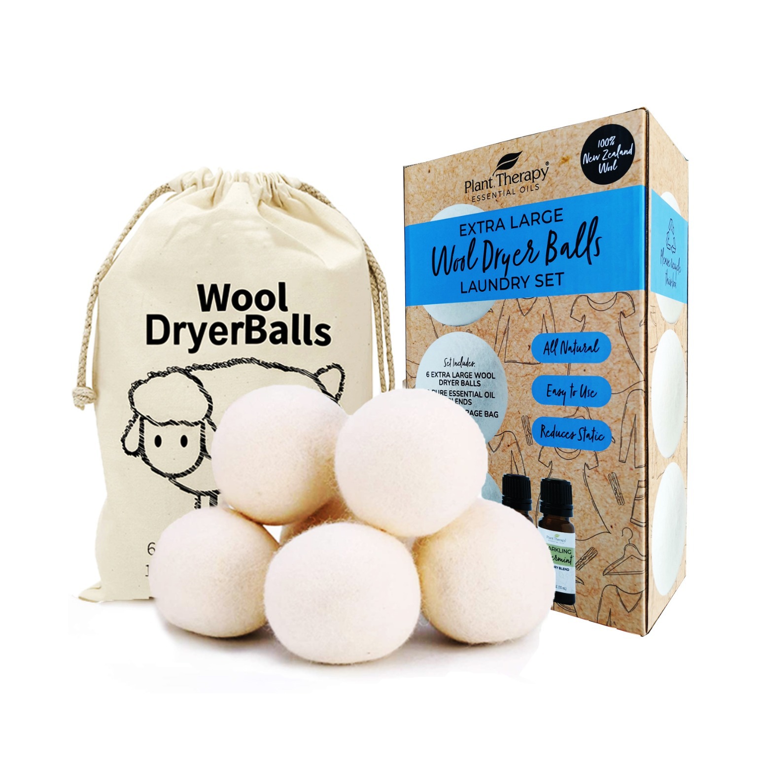 Picture of Cross-border supply felt ball clothes drying anti-winding laundry ball in stock 7cm 7.5cm wool drying ball