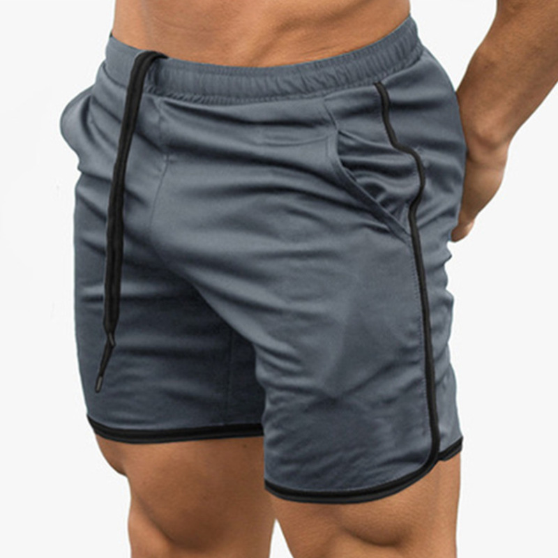 Picture of New Mesh Breathable Fitness Muscle Casual Sports Shorts Running Quick-drying Pants Summer Thin Training Beach Pants