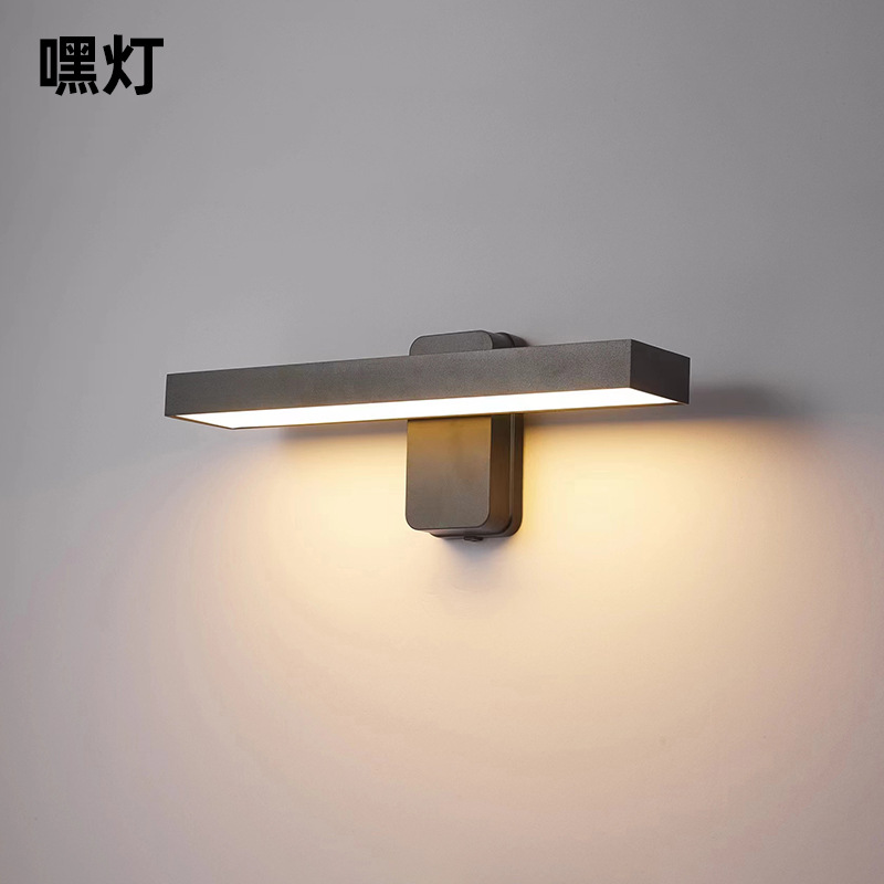 Outdoor wall lamp waterproof villa entrance lighting lamp strip door front lamp balcony lamp courtyard super bright door lamp