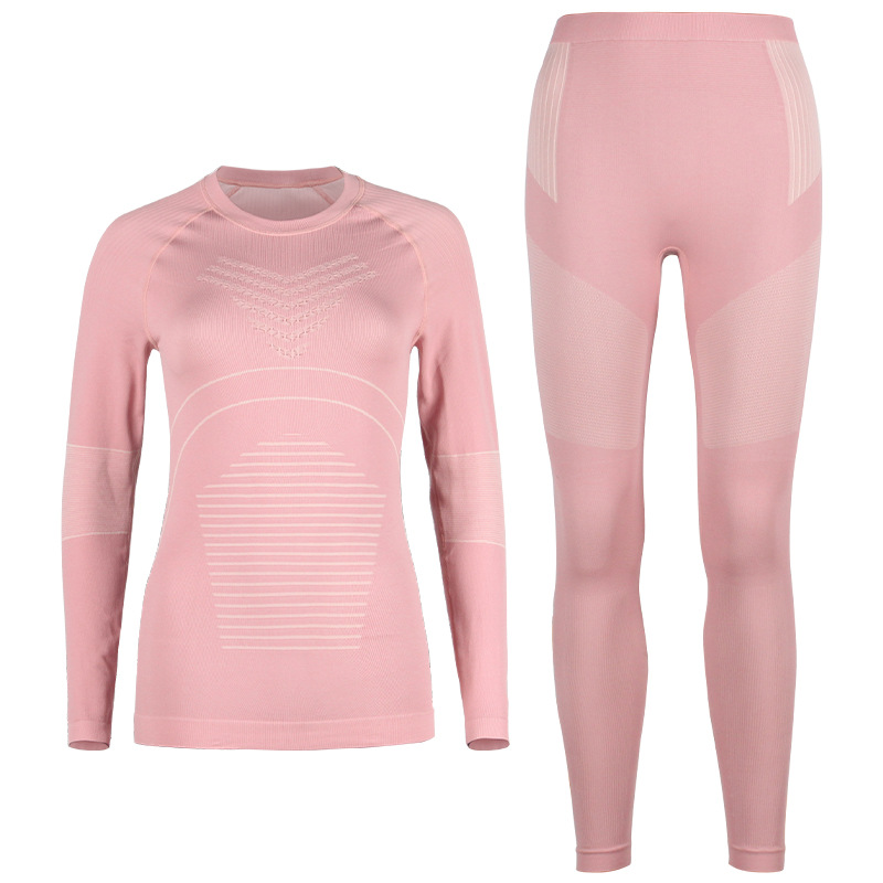 Picture of New Winter Ski Intimates, Quick-Drying and Warm, Outdoor Sports Ski Equipment, Sweat-Wicking, Breathable, Functional Intimates Set
