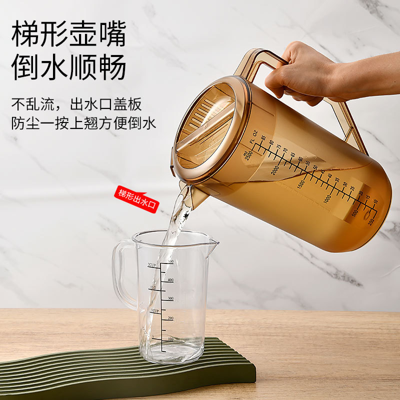 Picture of PC Cold Kettle Milk Tea Shop High Temperature Resistant Large Capacity Thickened Plastic Cold Kettle Special Juice Kettle for Catering Tea Restaurant