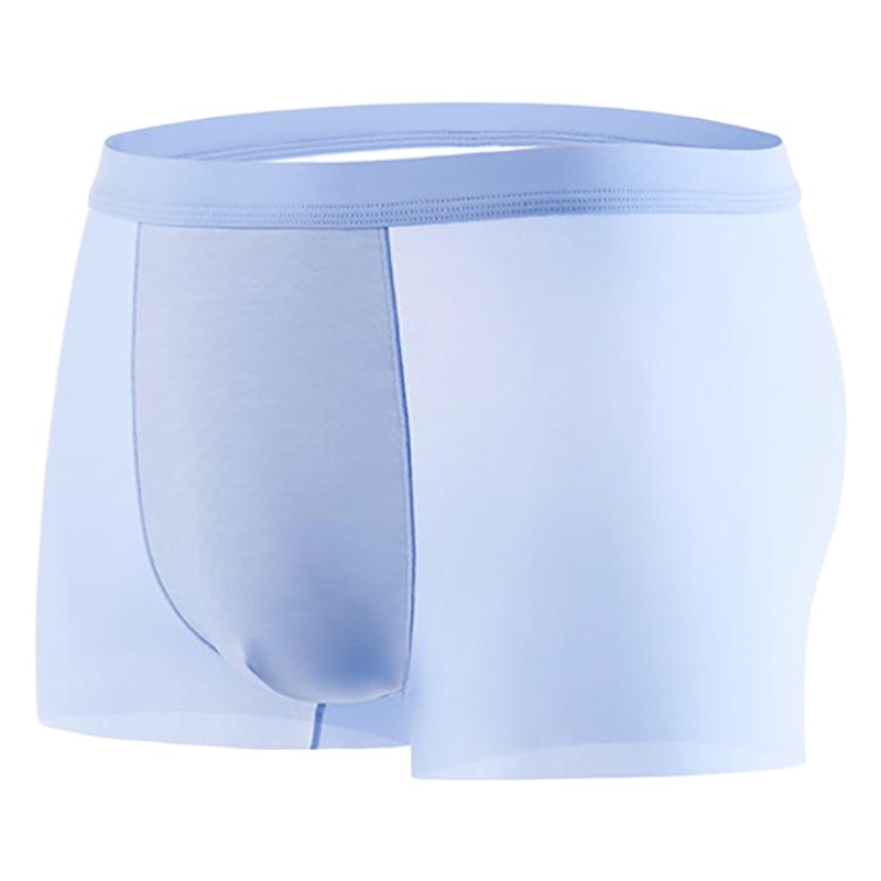 120 Ice Silk graphene antibacterial nylon seamless men's underwear boxers breathable boxer pure color nylon