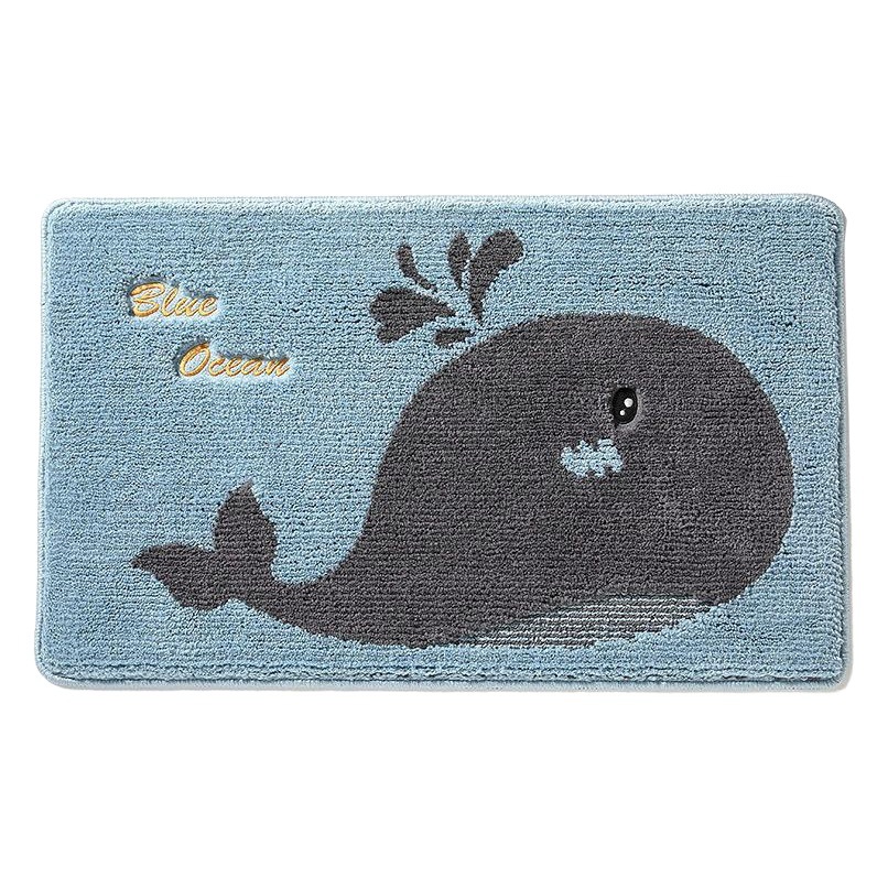 Xia Lang Cartoon Entrance Floor Mat Door Mat Water Absorbent Foot Mat Household Door Toilet Entrance Anti-Slip Mat Carpet