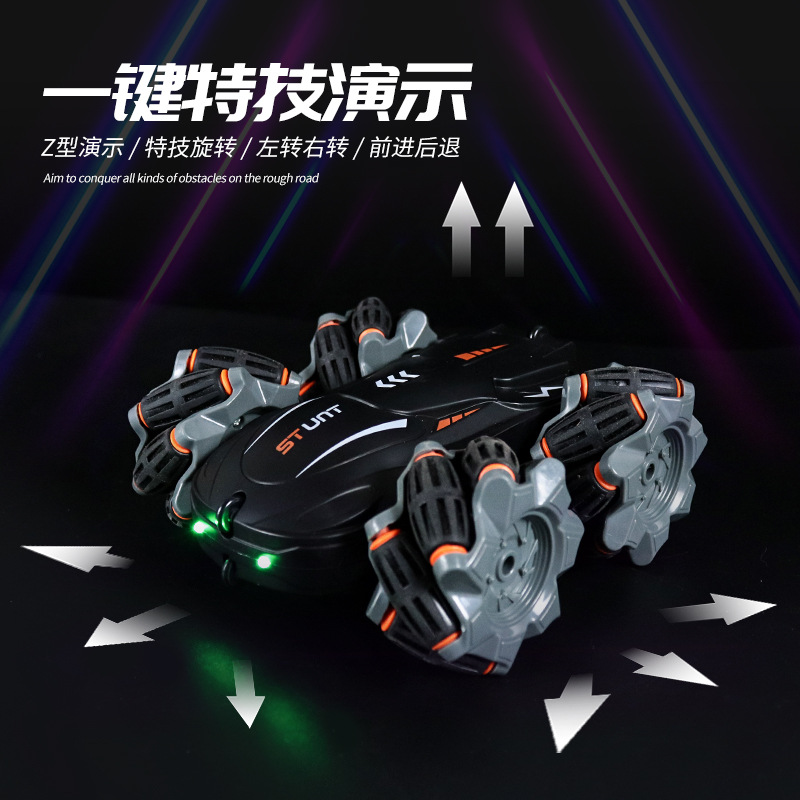 Picture of Cross-Border special for horizontal drift stunt car double-sided rolling off-road vehicle 2.4g remote control children's toy car batch