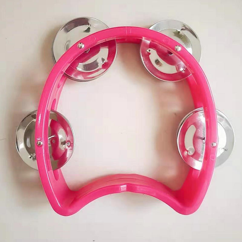 Picture of Wholesale Plastic Flower Bell Rings, Four-Bell Rings, Ktv Orff Double-Row Hand Rells, Dance Companion Wholesale