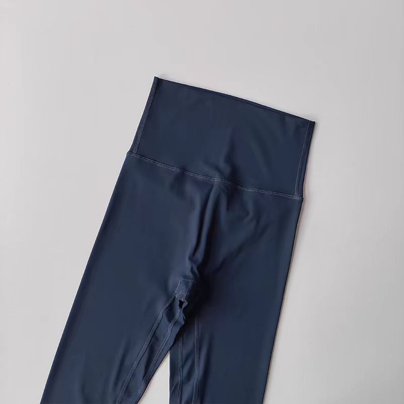 Picture of No Embarrassment Line Yoga Trousers Naked High Waist Sports Tights Quick-drying Breathable Running Fitness Training Leggings