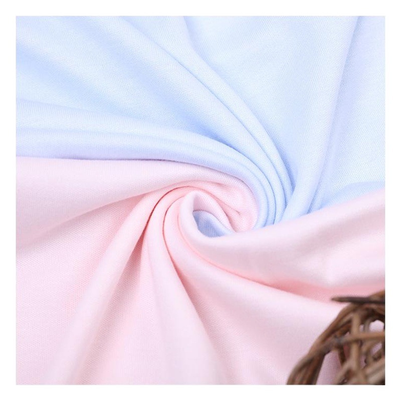 Picture of 195g day bamboo fiber knitted cotton wool cloth 70 bamboo 30 cotton knitted bamboo cotton baby climbing clothes sleeping bag summer cool quilt fabric