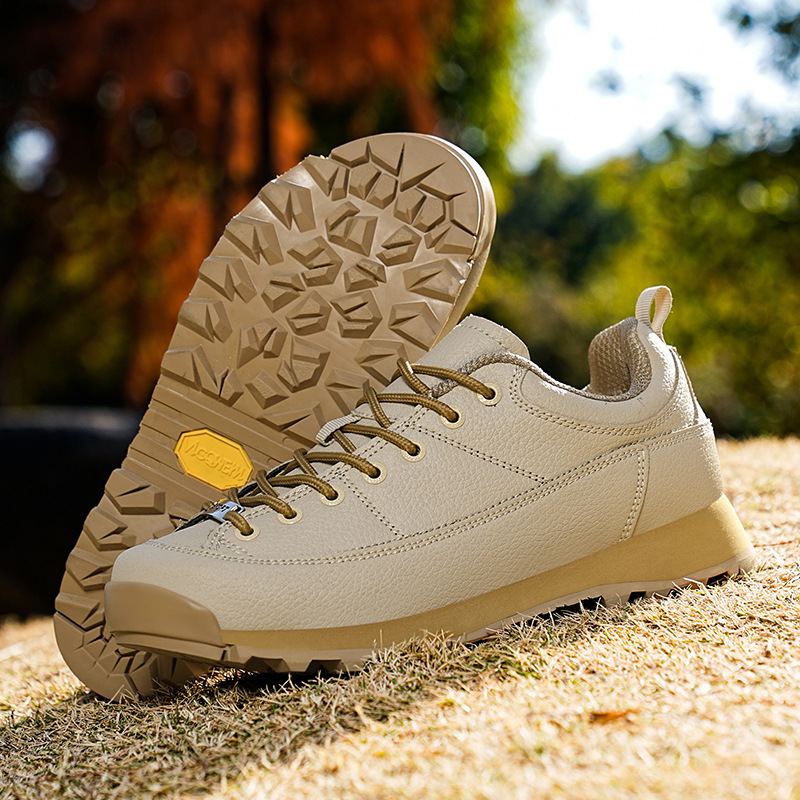 Monaco Low-top high quality Hiking Shoes Urban Outdoor Waterproof Hiking Shoes Comfortable Platform Sports Casual Leather Shoes