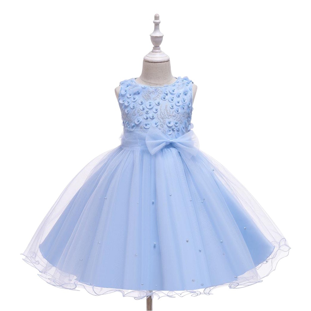 Amazon Children's Dress Dress Girl's Wedding Dress Princess Puff dress Kindergarten catwalk evening gown