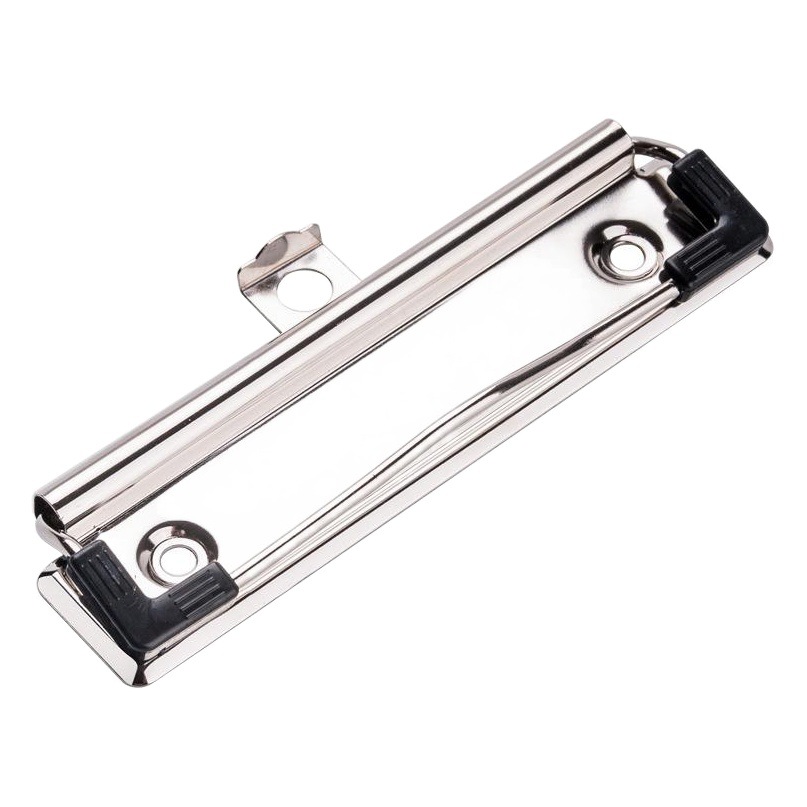Zhongbi Hardware Wholesale 10/11/12cm Board Clip Metal Clip Hardware Cards Recipe Binding Clip Stationery Accessories