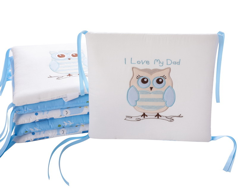 Picture of Source love fairy tale baby bed bedding children bed by owl (blue)