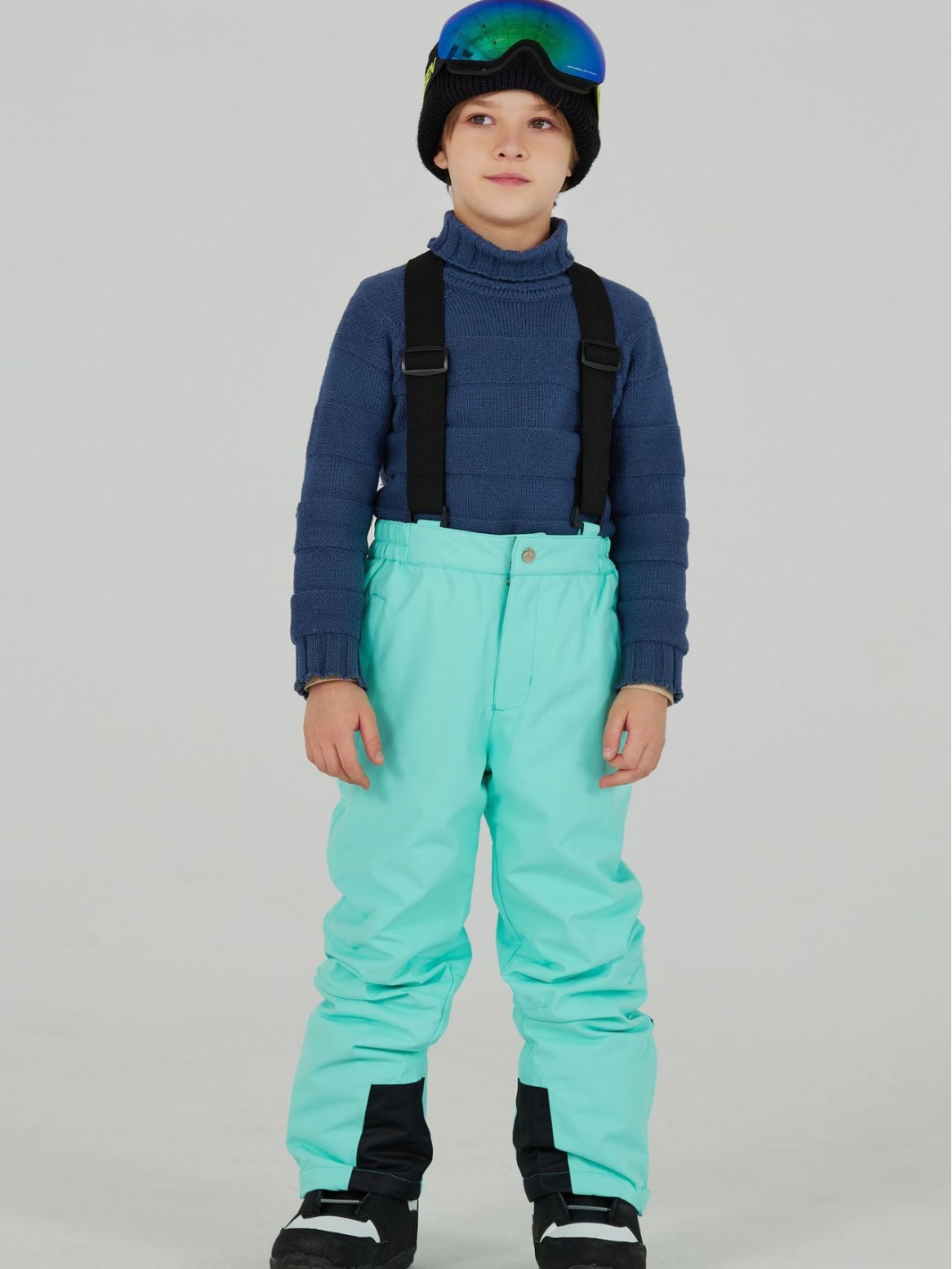 Picture of Children's Ski Pants, Single Board and Double Board, Loose, Large, Windproof, Waterproof, Warm, Ski and Mountaineering