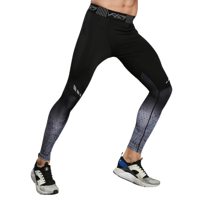 Star Hunting Leggings Men's Fitness Sports Leggings Running Training Trousers High Elastic Quick-drying Breathable 201