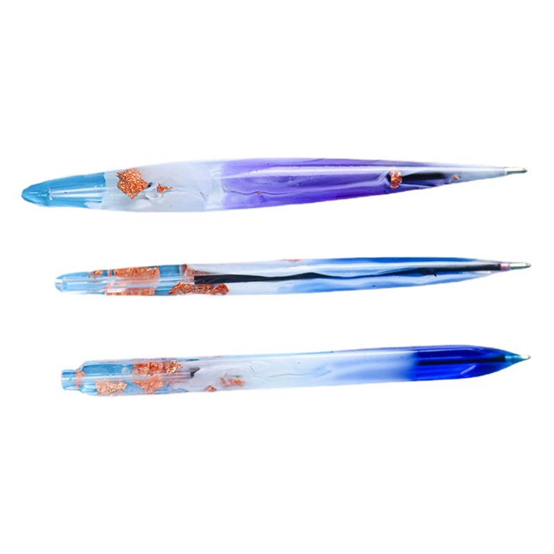 Resin crystal diy drop mold 3 ballpoint pen silicone mold making drop mold resin mold