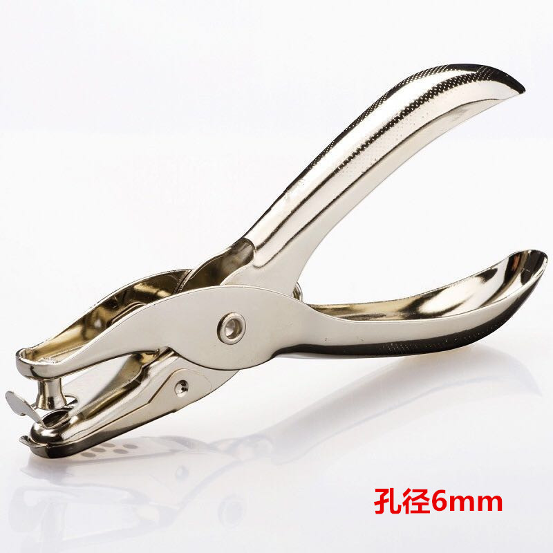 Picture of Single Hole Punch Mini Manual Round Hole Small Hole Punch Stationery Student DIY Binding Loose Leaf Punch