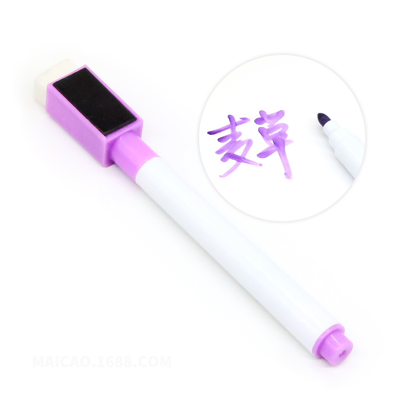 Picture of Factory Direct Sales Whiteboard Pens, Colorful Black Core Teacher Writing Pens, Watercolor Pens, Eco-Friendly Magnetic Drawing Pens, Children's Erasable Pens