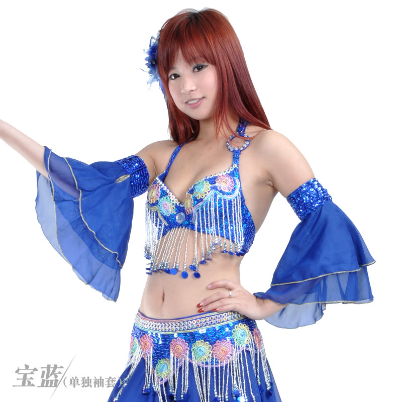 Picture of Double-Layer Sleeves, Belly Dance Swing Sleeves, Beaded Embroidery Sleeves, Watch Performance Costumes, Sleeves, Source Factory Direct Sales