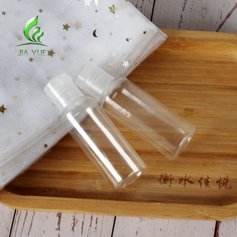 Factory in stock 45ml transparent spray bottle disinfectant alcohol sub-bottle pet fine mist small watering can