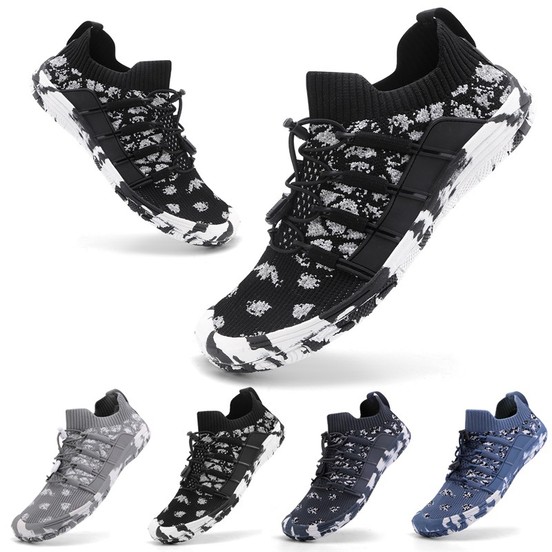 Picture of Cross-border New Flying Weaving Couple Shoes Tracing Creek Fitness Wading Shoes Rope Skipping Shoes Sports Amphibious Anti-cutting Beach Shoes