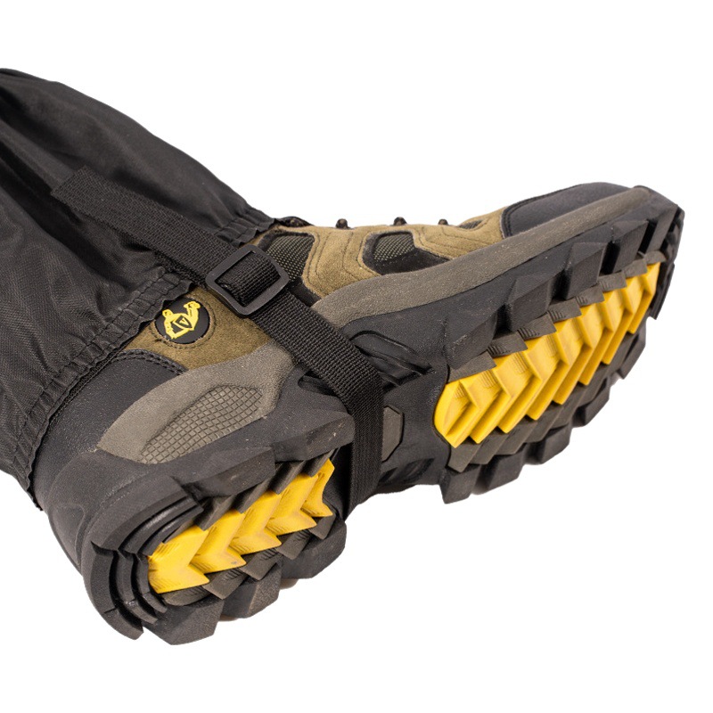 Cross-border wholesale snow mountaineering scratch-resistant outdoor desert hiking zipper plus Velcro snow cover sand-proof leg protection sand cover