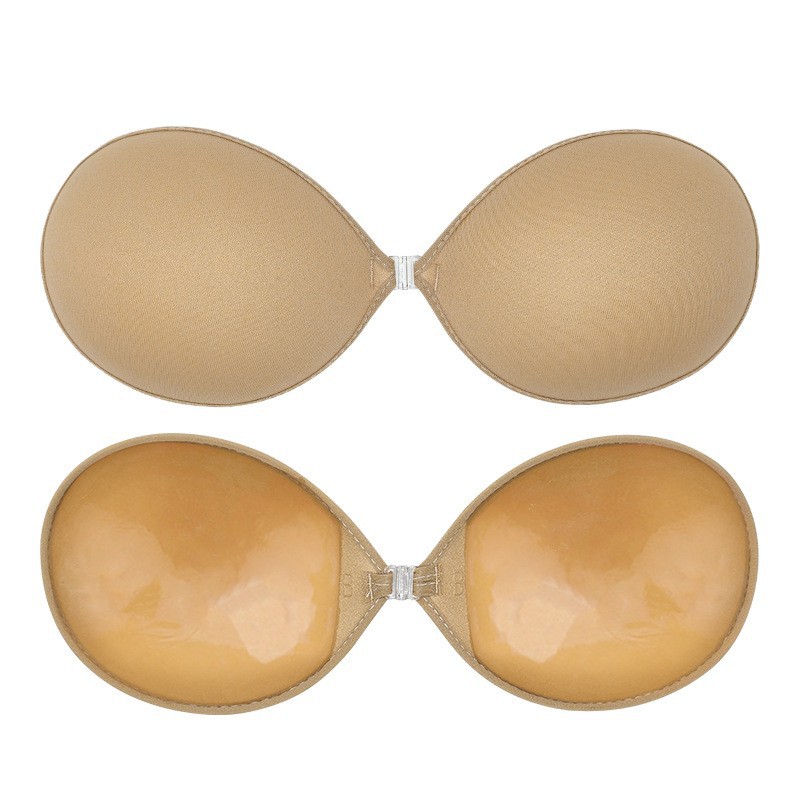 Picture of Cross-border Strapless Gather Breathable Invisible Bra Swimsuit with Wedding Dress Silicone Bra Non-slip Breast Patch Breast Patch