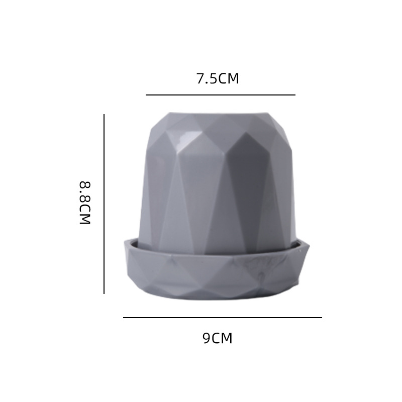 Picture of Factory spot plastic diamond color Cup new with base Dice Cup diamond surface swing Cup bar KTV Entertainment