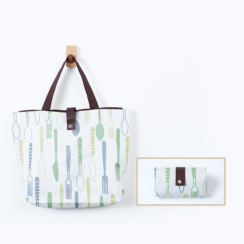 Picture of Oxford Cloth Foldableing Shopping Bag Satchel Shopping Bag Satchel Advertising Environmentally Friendly Foldableable Grocery Shopping Bag Customization