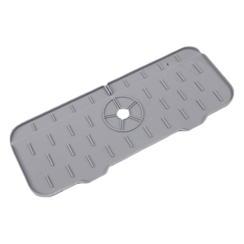 Picture of Cross-border foreign trade new silicone kitchen faucet splash-proof handle drip collection tray draining pad sponge drying pad
