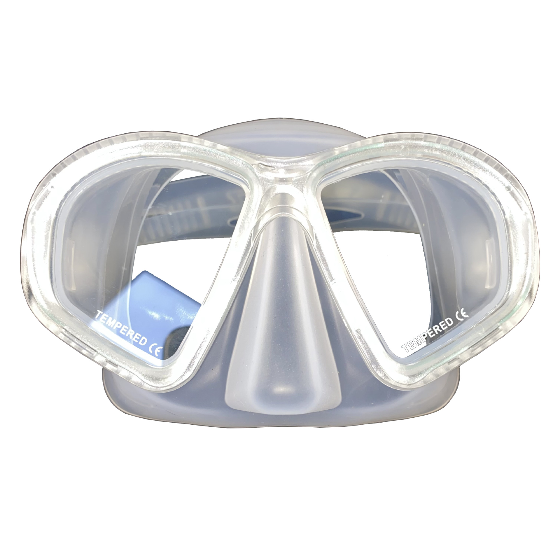 Picture of Free diving glasses myopia lens diving mirror camera bracket silicone snorkeling mirror snorkeling equipment