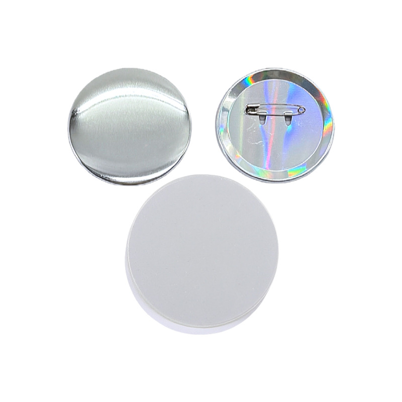 Picture of Manual Badges, Homemade Laser Bar Materials, Handicrafts, Tinplate Metal Souvenirs, Blank Badge Supplies
