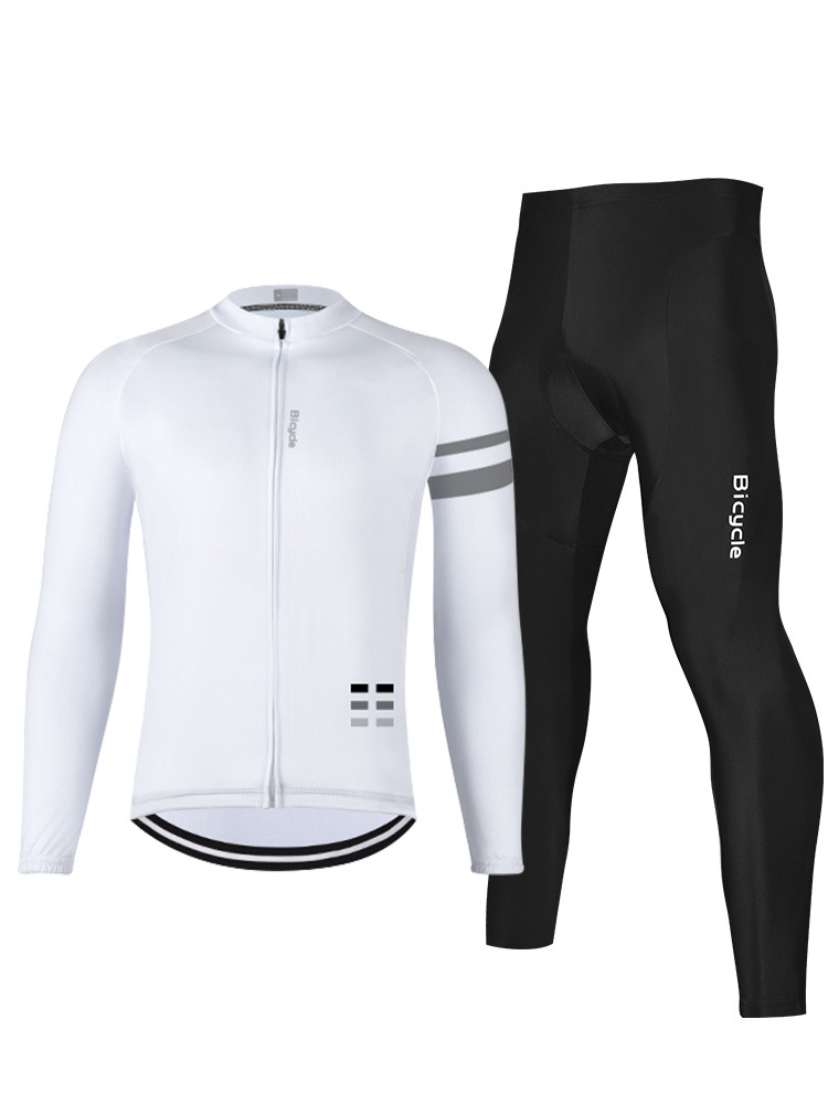 Picture of Cycling Clothing Long-Sleeved Suit Spring & Fall Breathable Quick-Drying Cycling Clothing Mountain Bike Road Bike Cycling Equipment