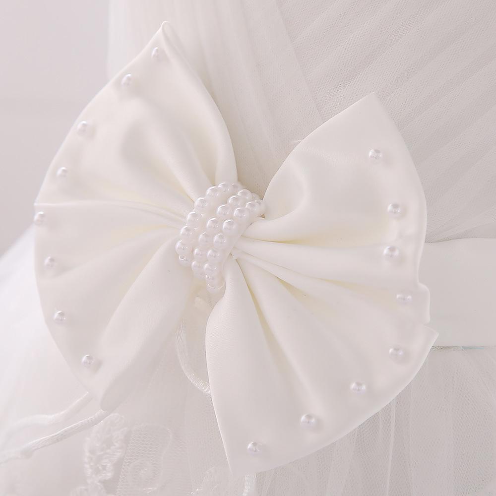 Picture of Cross-Border Children's Princess Dress 2024 Infant Baby Bow Washable Dress Little Girl Birthday Dress