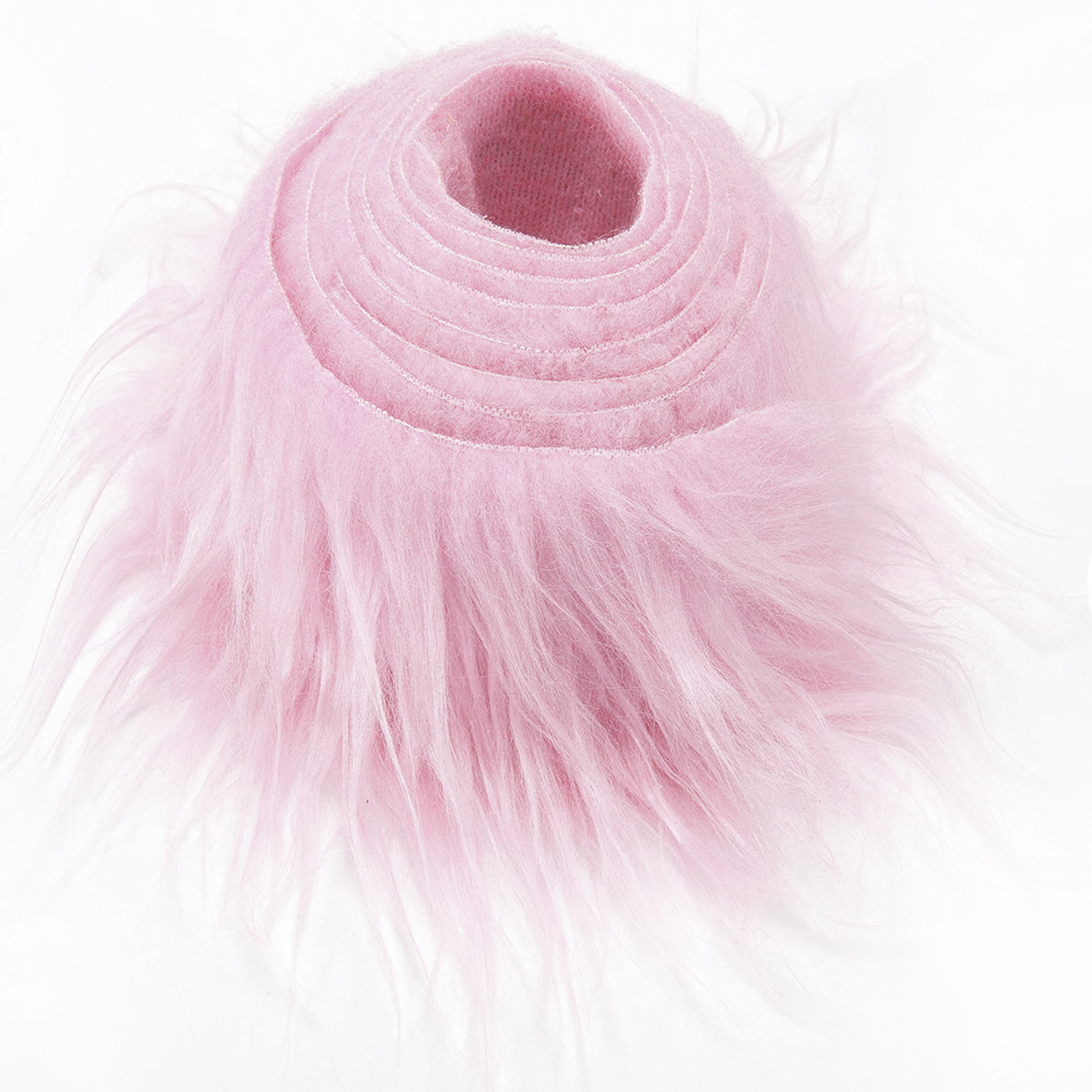 Picture of Spot Wholesale Christmas Tree Skirts Solid Color Plush Strips Home Decoration Washed Plush Strips Clothing Shoes and Hats Accessories Accessories