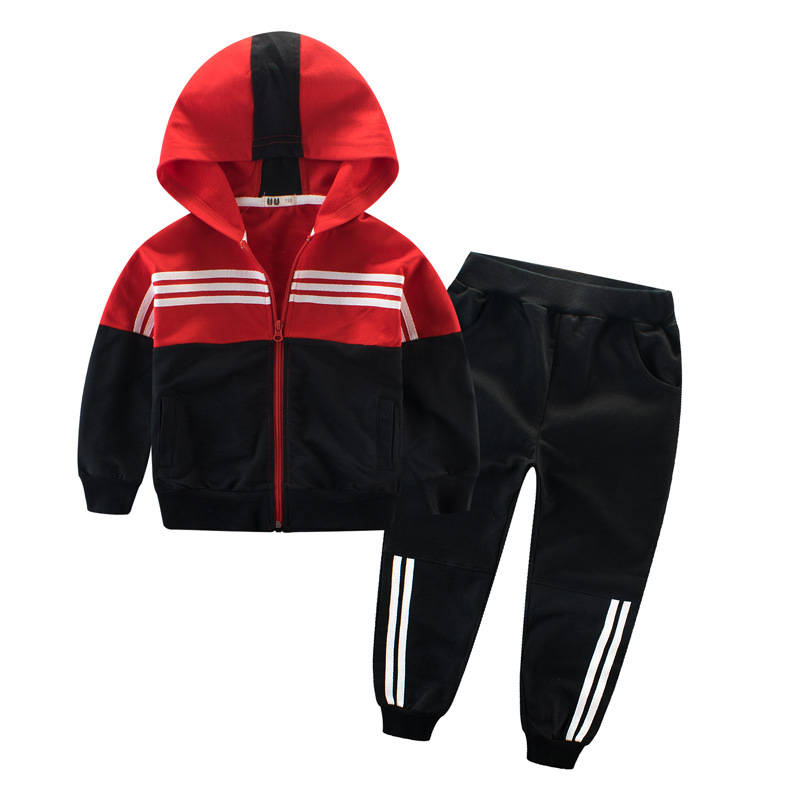 Picture of Autumn children's clothing 2024 Korean version of children's suit sports pants big children's two-piece boy's coat live supply