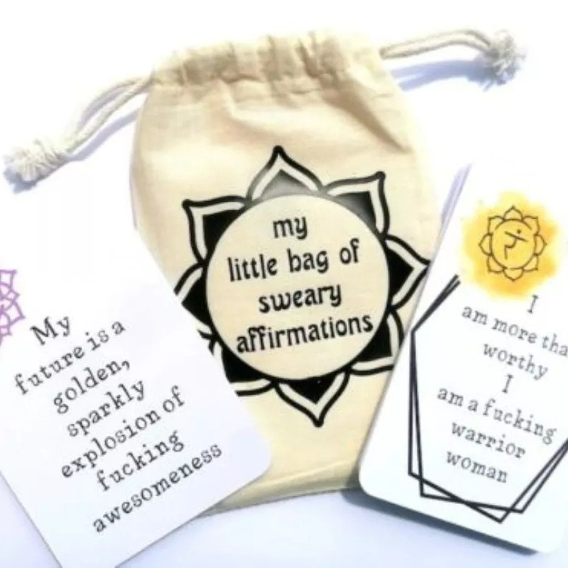 Daily Affirmation Card Funny Affirmation Card Gift Funny Affirmation Card 16pc Gift Card