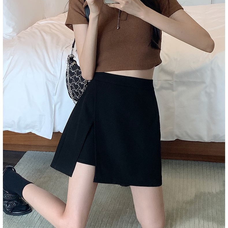 Niche College Dress Women's Summer 2024 New Arrival Skirt One-Step Skirt High Waist Slim A- Line Hip Skirt