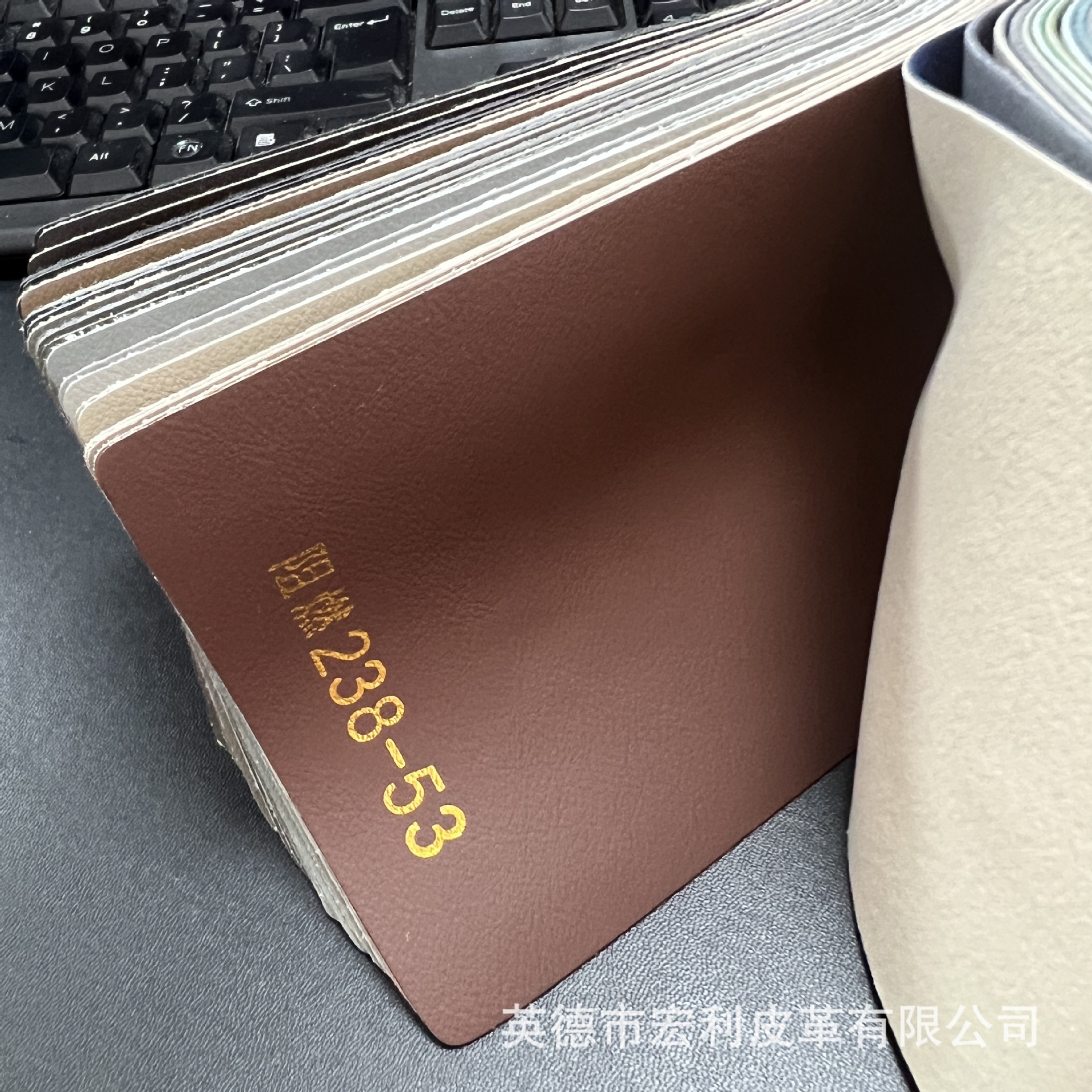 Picture of 238 light tumble flame retardant sofa leather mercerized cat claw leather car interior modification interior artificial leather