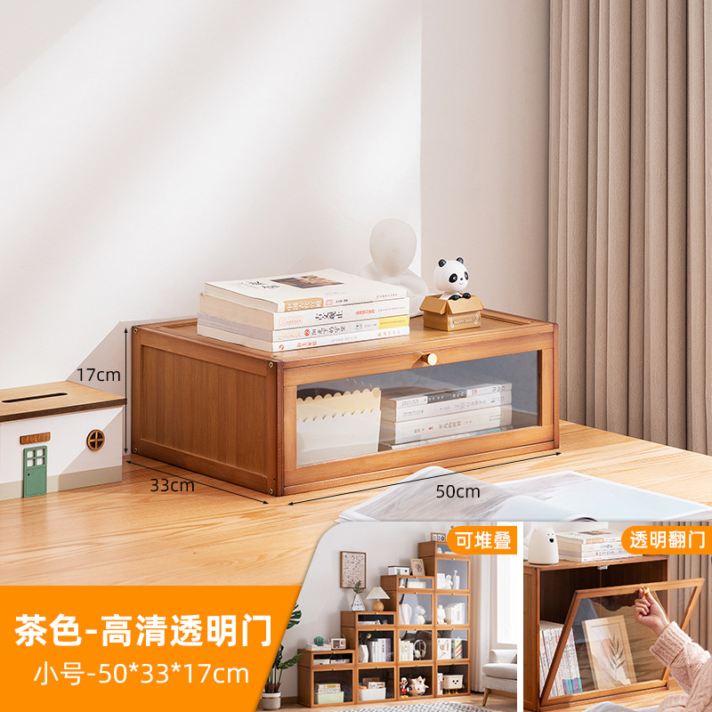 Picture of Simple Bookshelf Floor Bookcase Children's Reading Area Picture Book Rack Wall Storage Rack Living Room Household Storage Rack