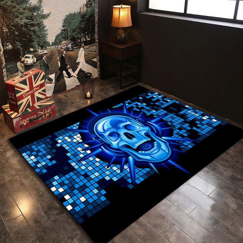 Picture of Factory wholesale in stock drum carpet mat jazz drum non-slip mat sound insulation dust removal carpet drum blanket a generation of hair