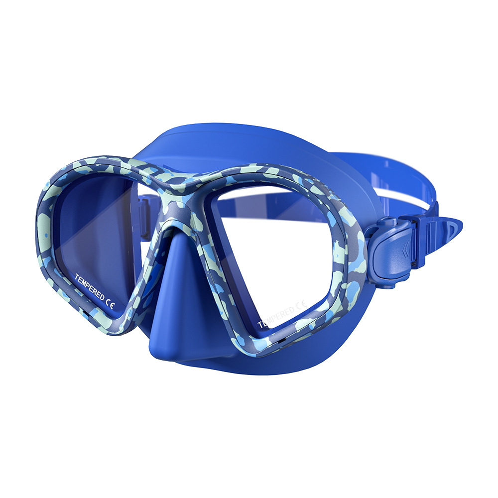 Picture of Free diving glasses myopia lens diving mirror camera bracket silicone snorkeling mirror snorkeling equipment