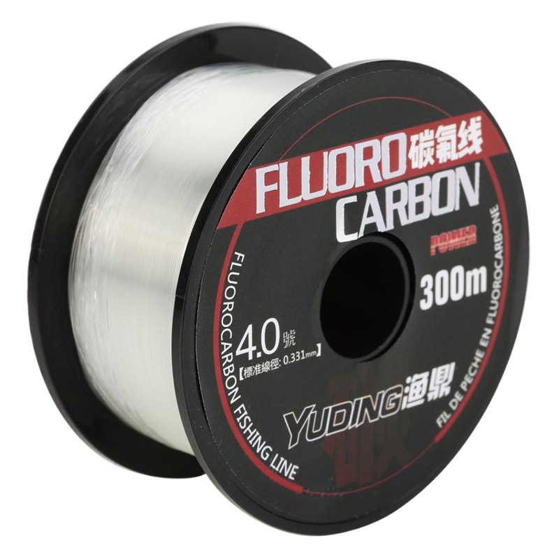 Fishing Ding Soft Carbon Fluorine Line Anchor Fishing Line Wear-resistant Luya Throw Line Sea Rod Main Line Nylon Fishing Line Fishing Line