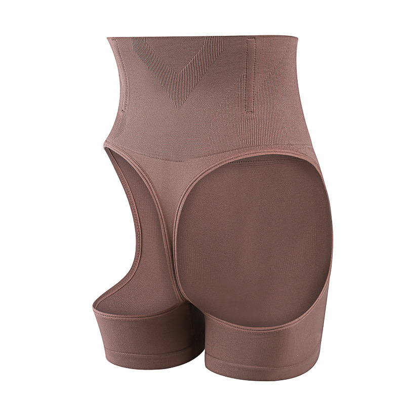 Picture of European and American High-Waisted Tummy Control Seamless Sexy Butt-Lifting Panties for Women, Butt-Enhancing Shapewear Waist-Cinching Butt-Revealing Pants
