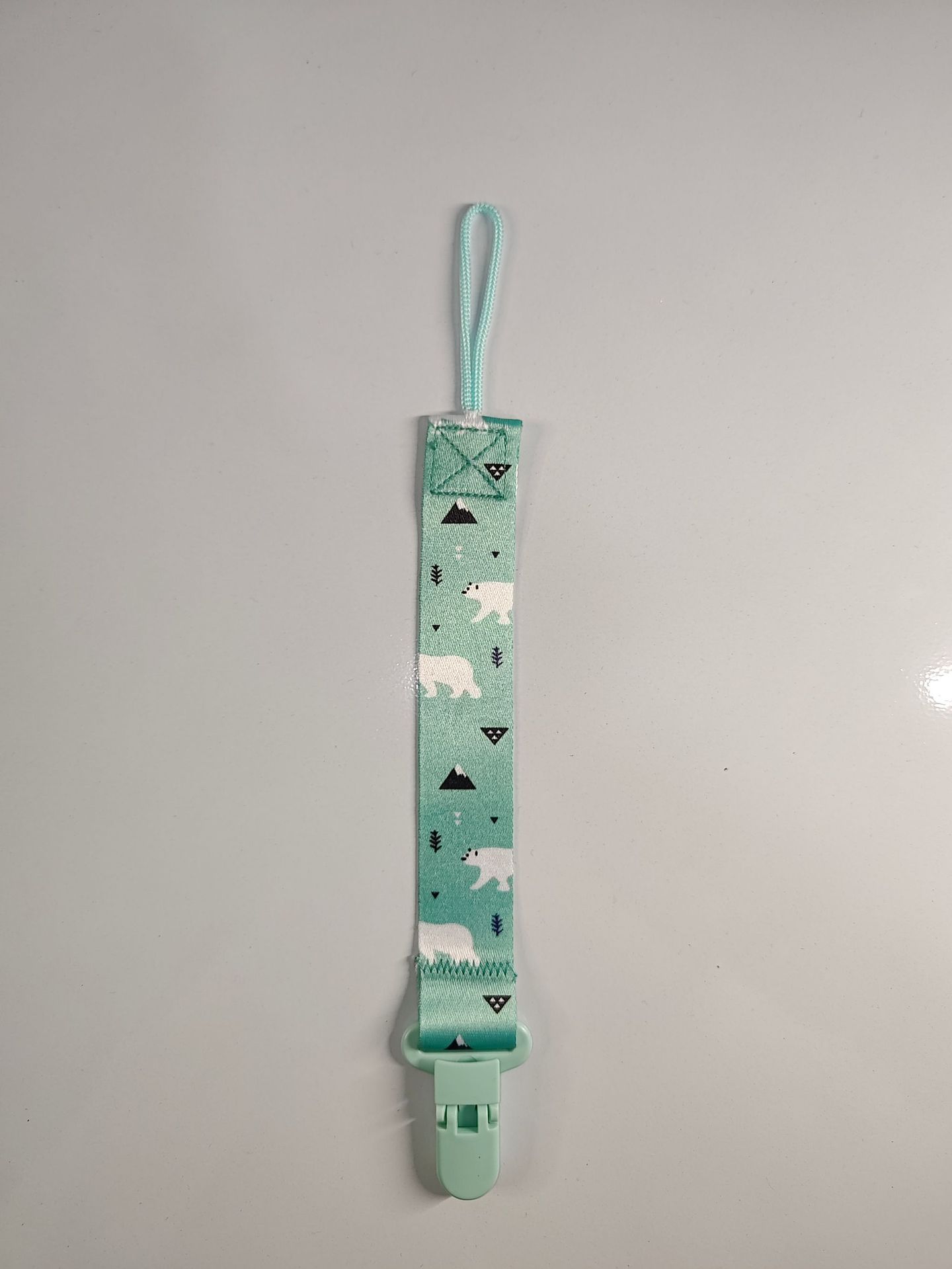 Picture of Factory in stock direct double-sided floral pacifier chain baby toy teether anti-drop chain lanyard baby anti-drop strap