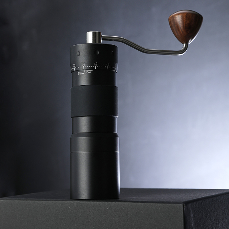Picture of Cross-border hand grinder external adjustment coffee bean grinder stainless steel hand grinder seven star ghost tooth hand punch coffee machine