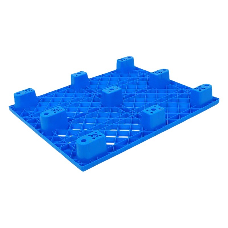 Grid nine-leg plastic tray industrial forklift plastic card board supermarket moisture-proof pallet warehouse platform storage board
